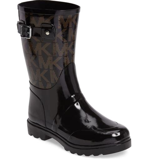 white michael kors rain boots|Michael Kors women rain boots.